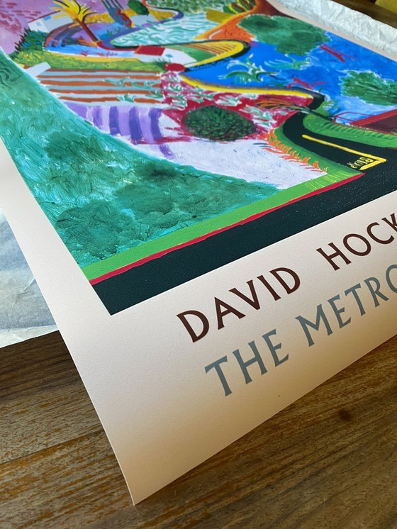 Image 1 of Nichols Canyon - David Hockney 1971 - Poster 61 × 91 cm