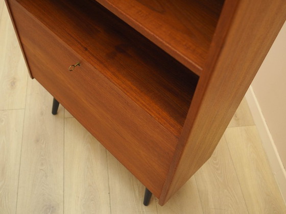 Image 1 of Teakhouten boekenkast, Deens design, jaren 70, gemaakt in Denemarken.