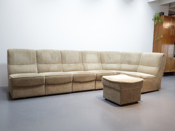 Image 1 of Vintage module bank | zandkleur | 7 delig