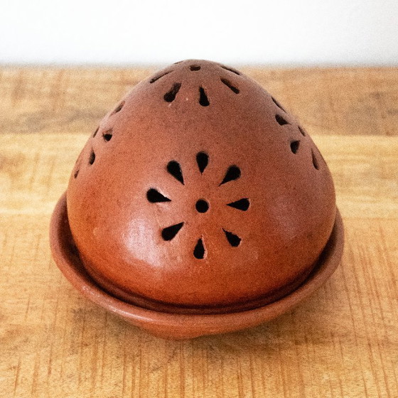 Image 1 of Indonesian Sasak Earthenware Tealight Holder