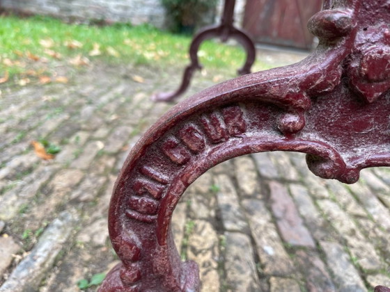 Image 1 of Table de jardin Table de bistrot Veriere Court Damoye Paris