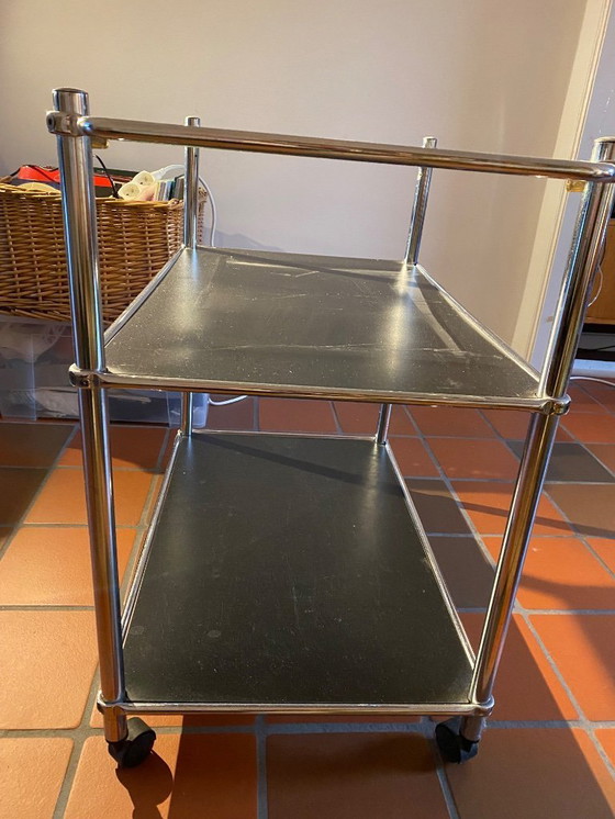 Image 1 of Table de service - table roulante