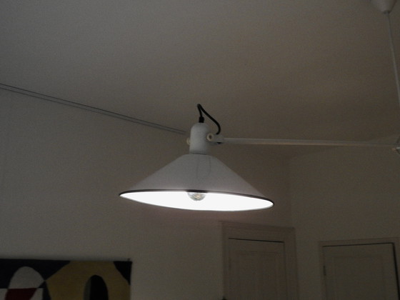 Image 1 of Lampe à contrepoids du milieu du siècle, conçue par J. Hoogervorst pour Anvia, années 1970