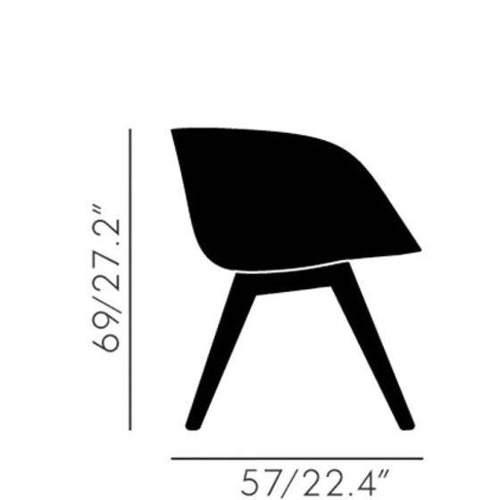 Image 1 of Tom Dixon Scoop Low Esszimmerstuhl