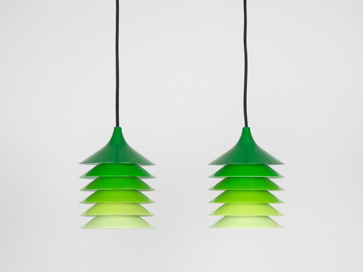 Pair of vintage Duett lamps by Bent Gentzel Boysen for IKEA, 1983