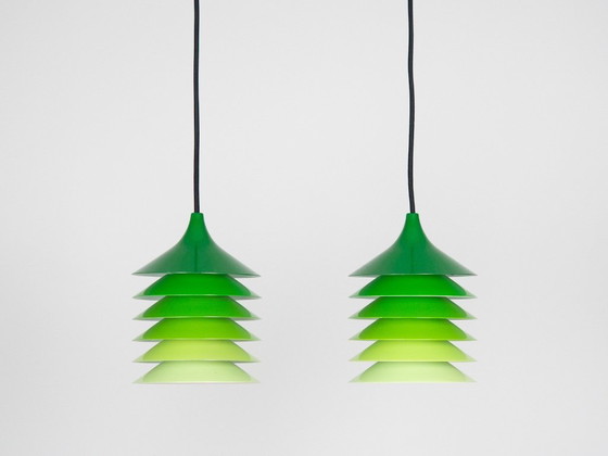 Image 1 of Pair of vintage Duett lamps by Bent Gentzel Boysen for IKEA, 1983