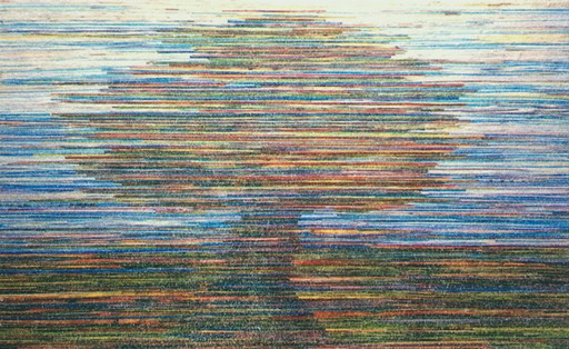 (Paul Dionyssopoulos) PAVLOS L'arbre screenprint 1998