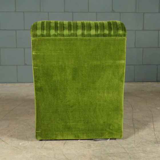 Vintage modular seating group - green velvet - 1960s – Modular sofas, Textile (photo 12 of 19)