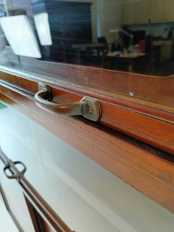 Image 1 of Vetrina per merceria inglese con cassetti in vetro