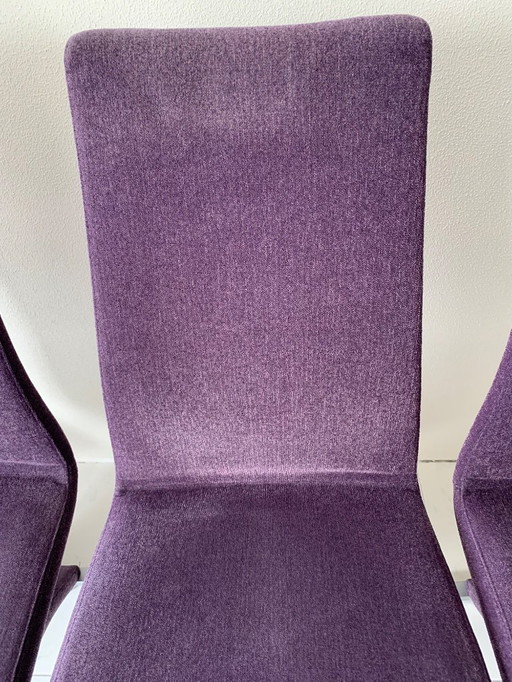 4 sedie da pranzo Rolf Benz 7800