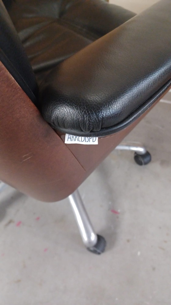 Direktoren-Bürostuhl – Arredispd, Bürostühle, Leather, Metal (photo 15 of 15)