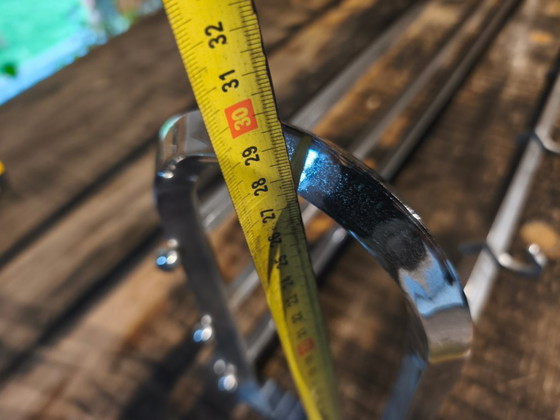 Image 1 of Perchero de tren Bauhaus 1940-50 extra ancho