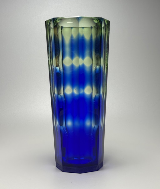 Rainbow Vase by Aknuny Astvatsaturyan Leningrad Art Glass Factory, USSR, 1960s