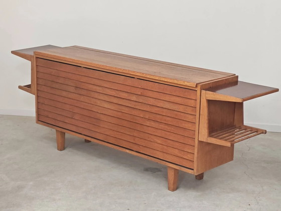 Storage chest for blankets or toys bar by Dyha Czech Republic 60, Storage cabinet, Wood, Mid Century Modern (photo 2 of 40)