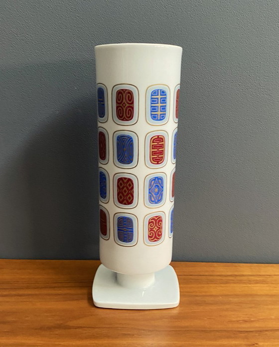 Image 1 of Alka Bavaria Vase on square base 1960s