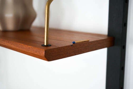 Image 1 of Étagère modulaire en teck, design danois, années 1960, designer : Poul Cadovius