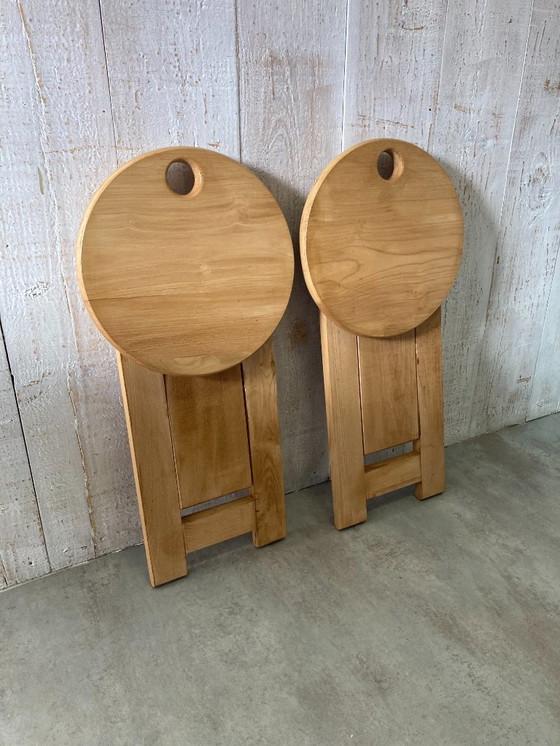 Image 1 of Pair of folding stools