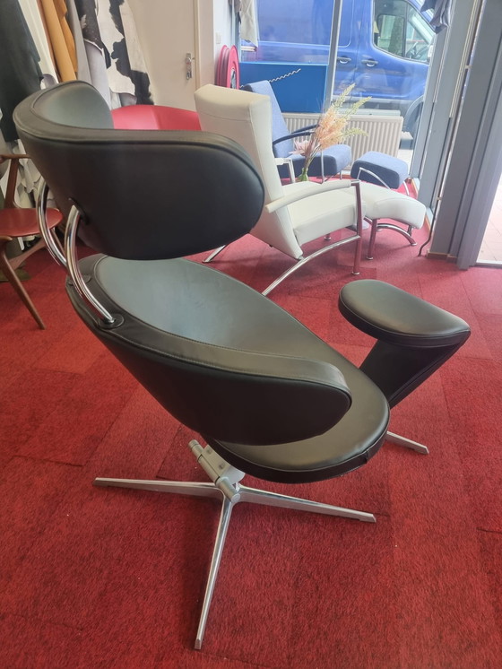 Image 1 of Stokke varier peel fauteuil en voetenbank