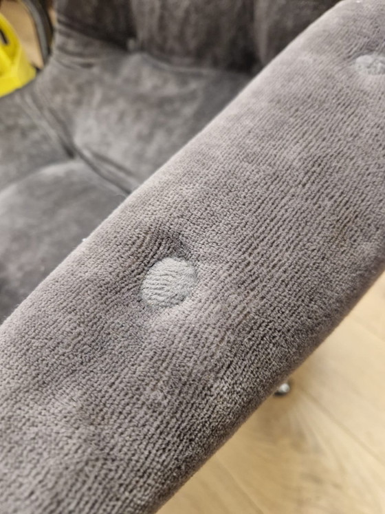 Vintage TV Armchair – Metal, Textile (photo 4 of 11)