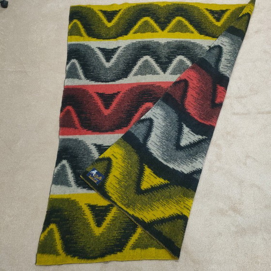 Image 1 of Vintage Wollen Kleed Deken