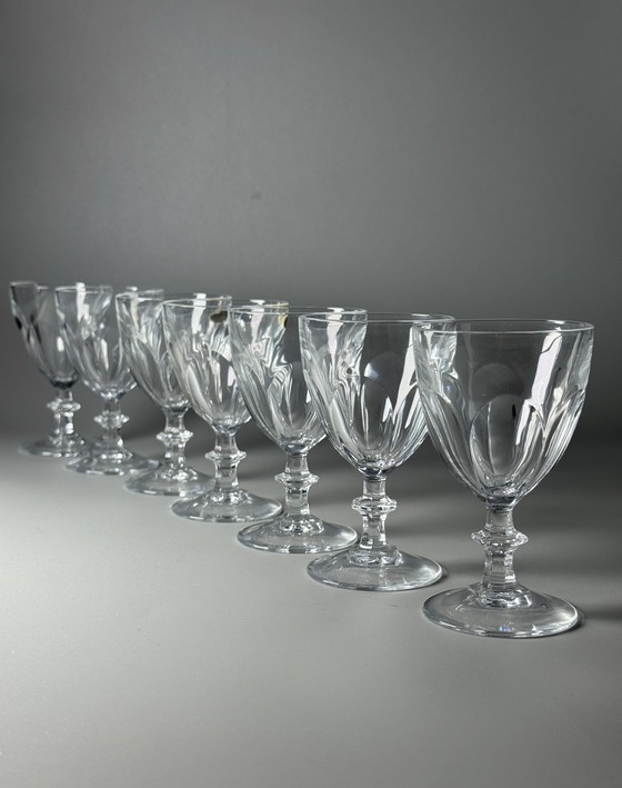 Image 1 of Set di 7 bicchieri di cristallo - Cristal d'Arques