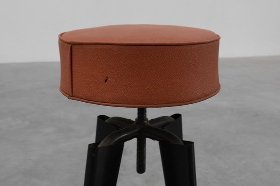 Image 1 of Taburete Clemenceau icónico de André Domin y Marcel Genevière, Francia 1957