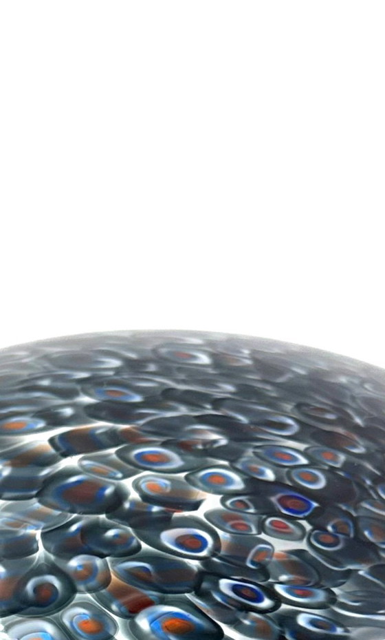 Image 1 of Gae Aulenti, lámpara de mesa de vidrio soplado 'Neverrino', Vetreria Vistosi Italia años 70