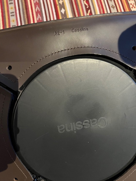 Image 1 of 6x Cassina Cab 412 seats brown