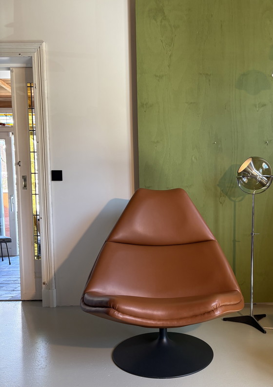 Image 1 of Artifort F510 High Version Pelle ElmoSoft