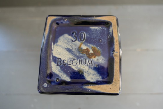Image 1 of Art Deco vaas Faiencerie de Thulin België 30