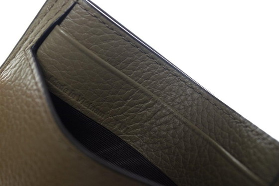 Image 1 of Mulberry, green leather card holder
