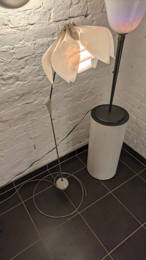 Gunter Symmank for Integra Berlin 1960s SY1 floor lamp flower