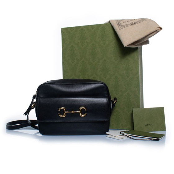 Bolso de hombro Gucci Black Horse Bit 1955 – Bolsos de hombro, Calfskin (photo 9 of 13)