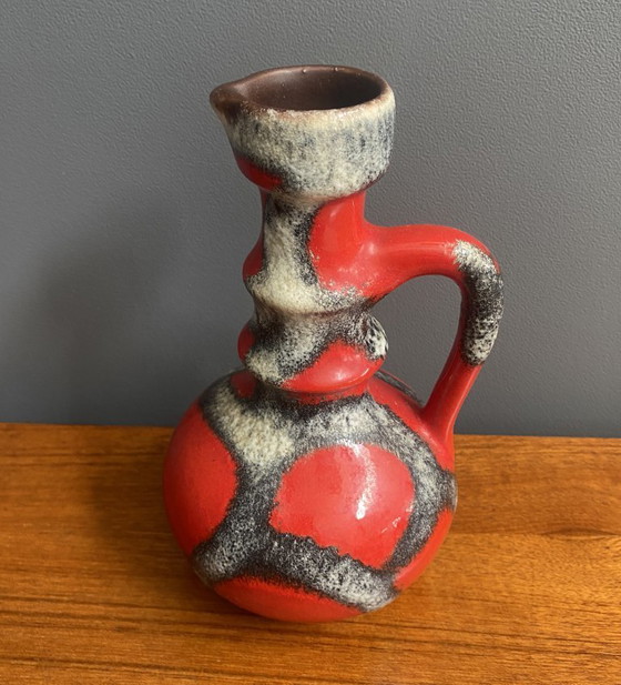 Image 1 of Jarrón de lava roja de Jopeko modelo 7201-21