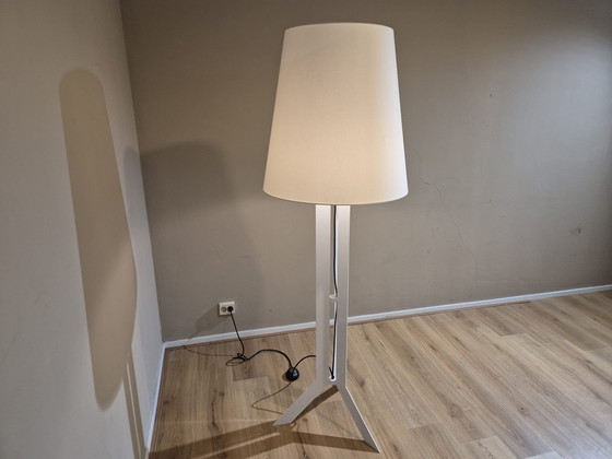 Image 1 of Arco - Dijkos Ztahl Floor Lamp - Design - White - Metal