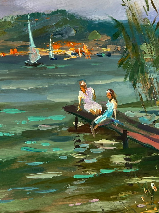 Image 1 of Filles au bord de la rivière