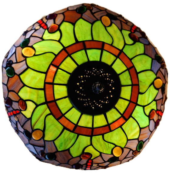 Image 1 of Beautiful Tiffany-style table lamp 60x40