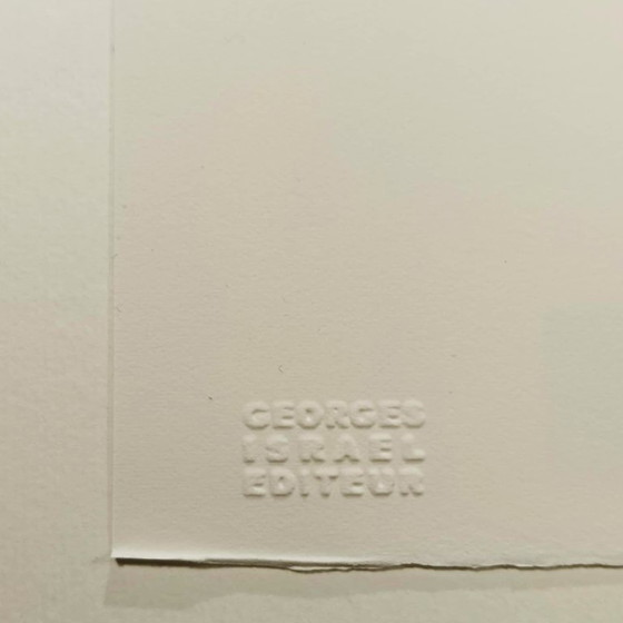 Image 1 of 1980s Andy Warhol "Mickey Mouse" Limited Series Lithograph - Leo Castelli - New York - Numbered in Pencil.