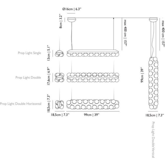 Image 1 of Lámpara de apoyo Moooi blanca 2 piezas