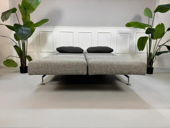 Image 1 of Brühl Moule Sofá Grau Schlafsofa Sofá de diseño Multifuncional