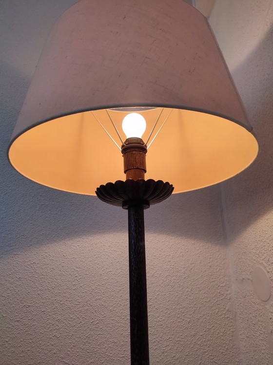 Image 1 of 1950s brutalist floor lamp