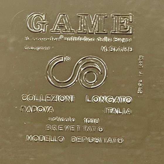 Image 1 of Chariot « Game » de Marcello Siard pour Longato (années 1970)