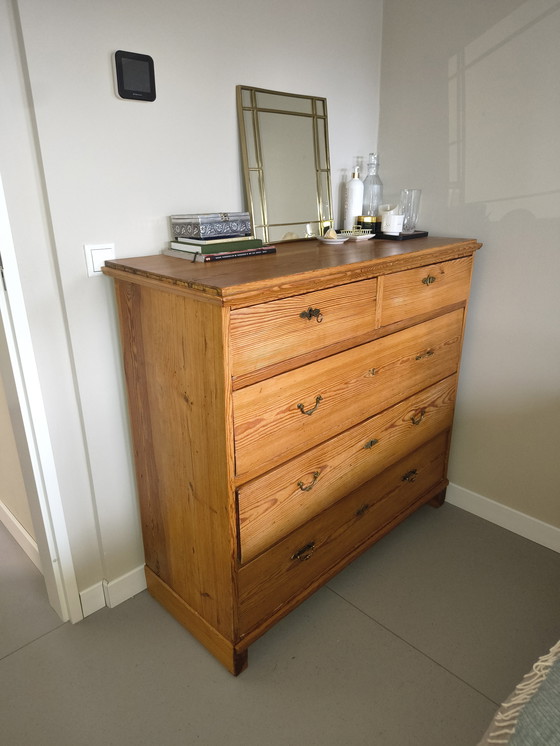 Image 1 of Scandinavisch houten dressoir ladekast