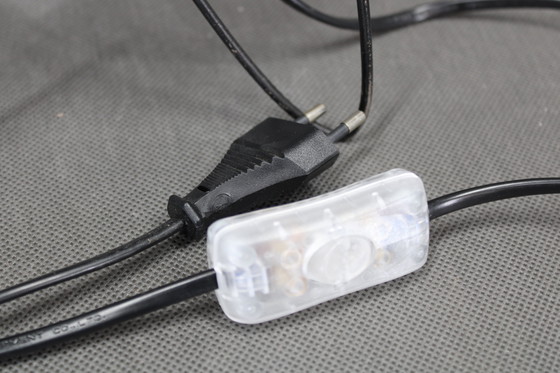 Image 1 of 1960er Tischlampe aus Glas von Pokrok Zilina, Tschechoslowakei