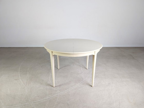 Image 1 of Tavolo da pranzo di metà secolo Svante Skogh in legno, stile country skandi, stile shabby chic