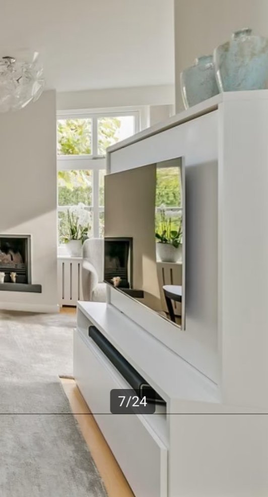 Image 1 of Mobile TV ad angolo / credenze, design italiano, marca: giellesse