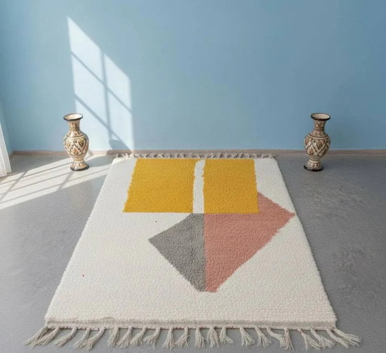 Handgemaakt Marokkaans vloerkleed 3x2 m – Vloerkleden en tapijten, Wool (photo 3 of 9)