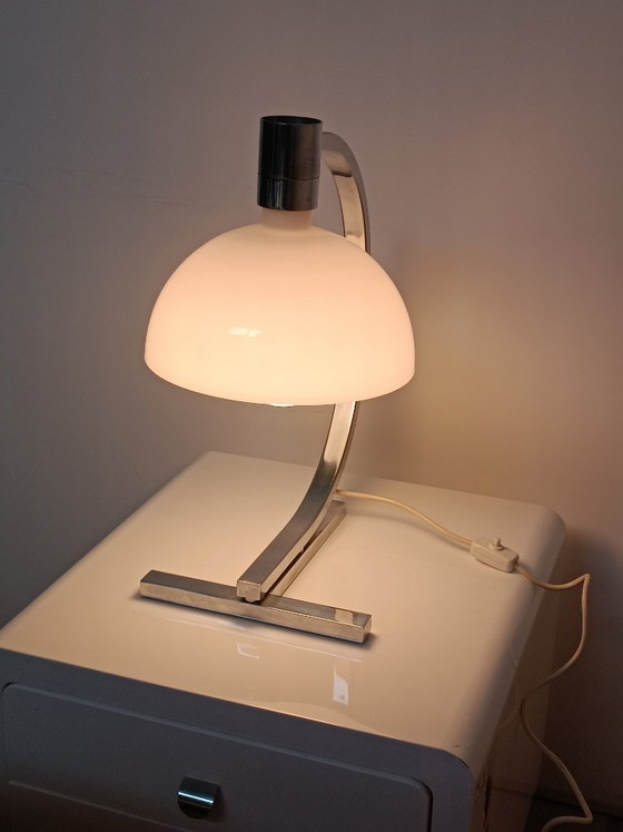AM/AS-Lampe von F. Albini, A. Piva und F. Helg für Sirrah, 1960er Jahre – Tischlampen, Glass (photo 12 of 12)