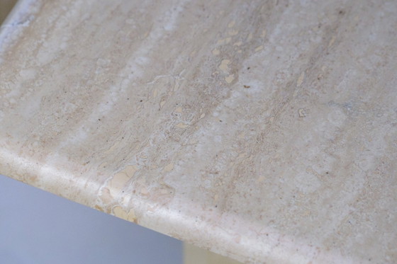 Set of 3 vintage travertine nesting coffee tables – Stone (photo 6 of 7)