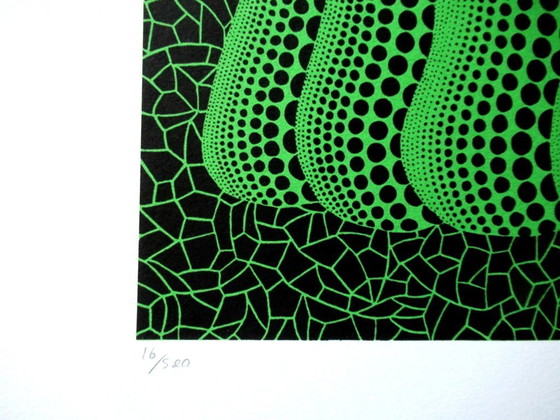 Image 1 of Nach Yayoi Kusama, Kürbis, Lithografie, 1990er Jahre